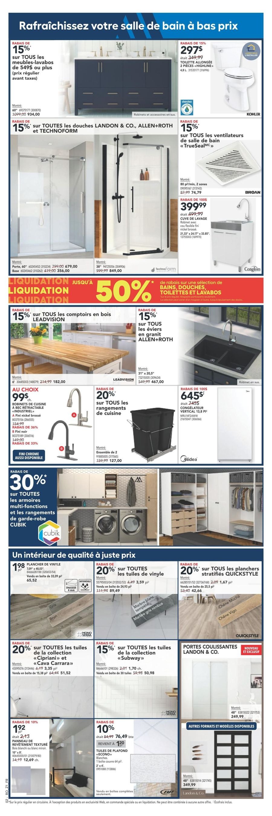 RONA Canada Offers from 9 to 15 January 2025 Exclusive deals