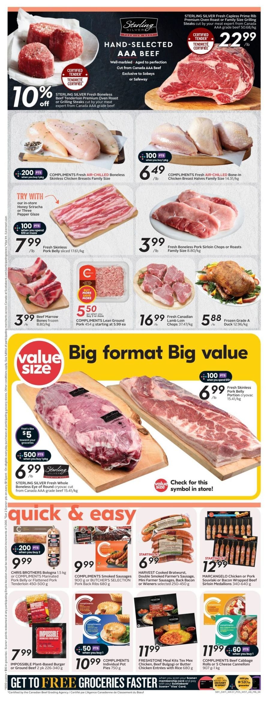 Sobeys Canada Offers from 9 to 15 January 2025 Weekly ad