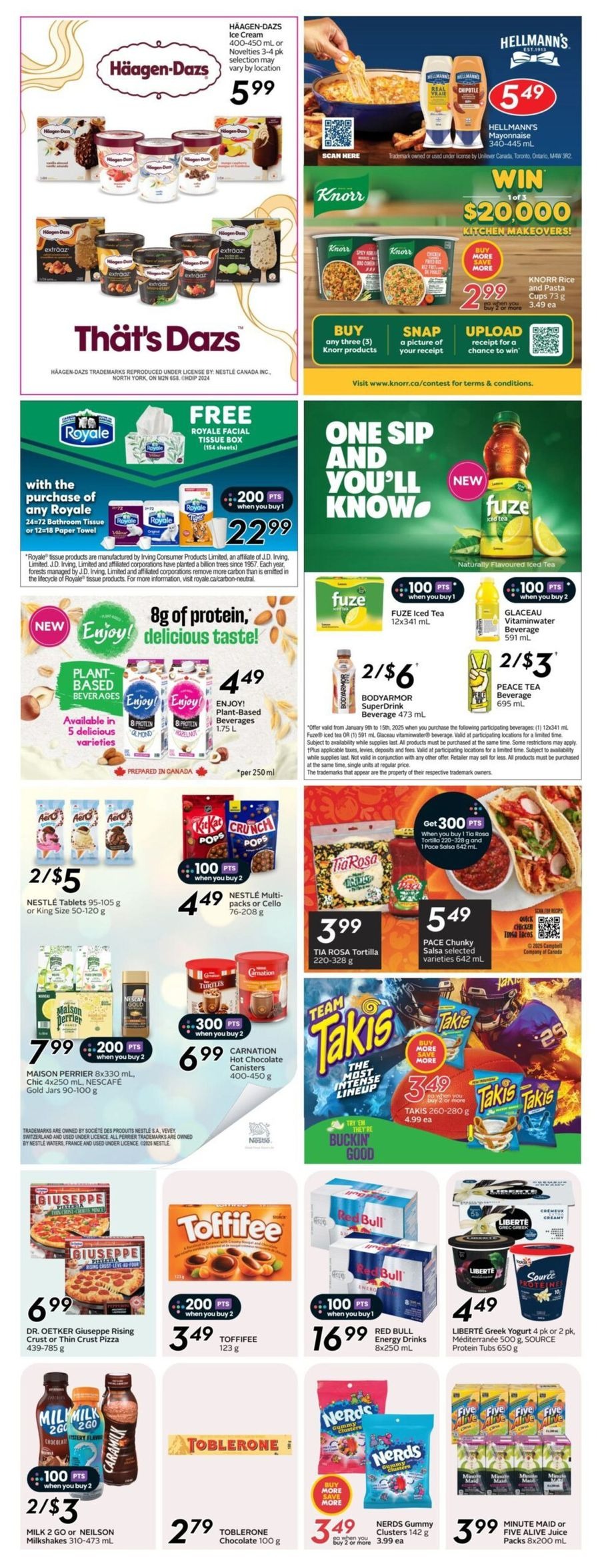 Sobeys Canada Offers from 9 to 15 January 2025 Weekly ad