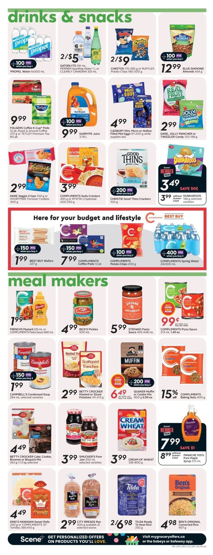 Sobeys Canada Offers from 9 to 15 January 2025 Weekly ad