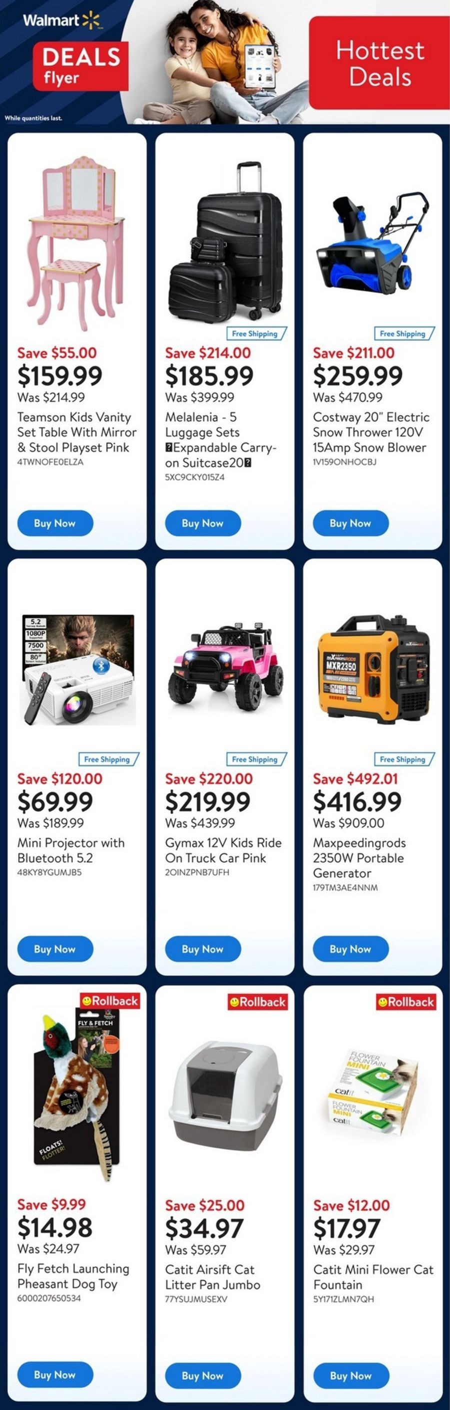 Walmart Canada Offers from 9 to 15 January 2025 Exclusive deals