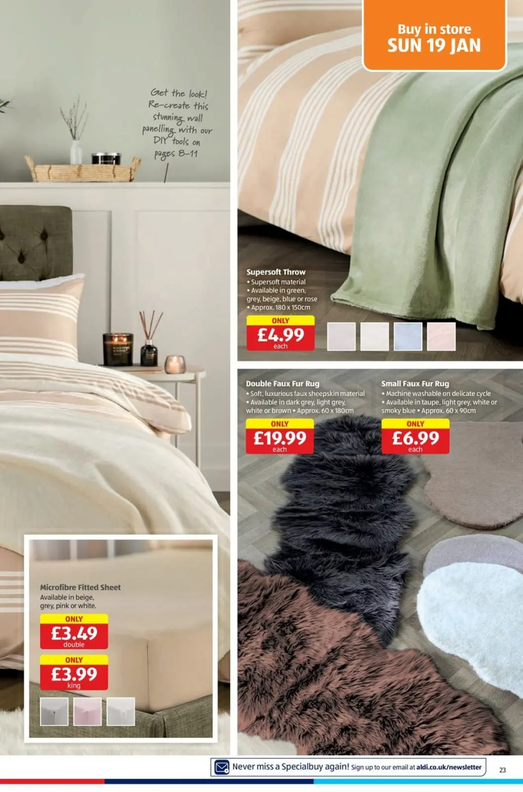 صفحة 23 ضمن العروض الأسبوعية في ألدي بريطانيا
