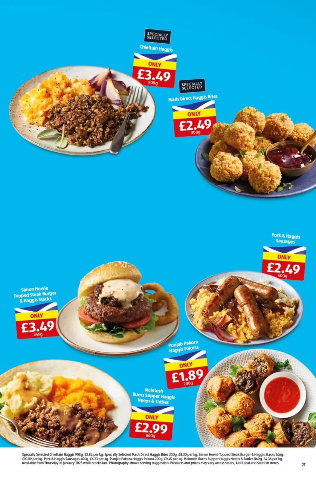 صفحة 27 ضمن العروض الأسبوعية في ألدي بريطانيا
