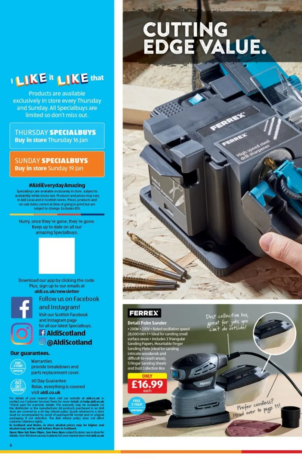 صفحة 8 ضمن العروض الأسبوعية في ألدي بريطانيا