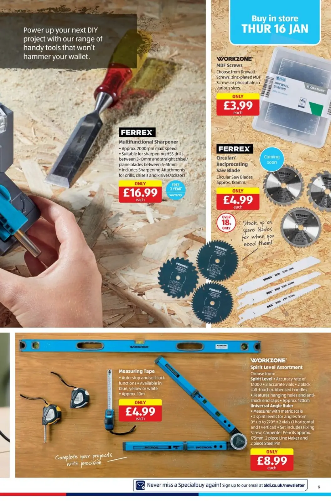 صفحة 9 ضمن العروض الأسبوعية في ألدي بريطانيا