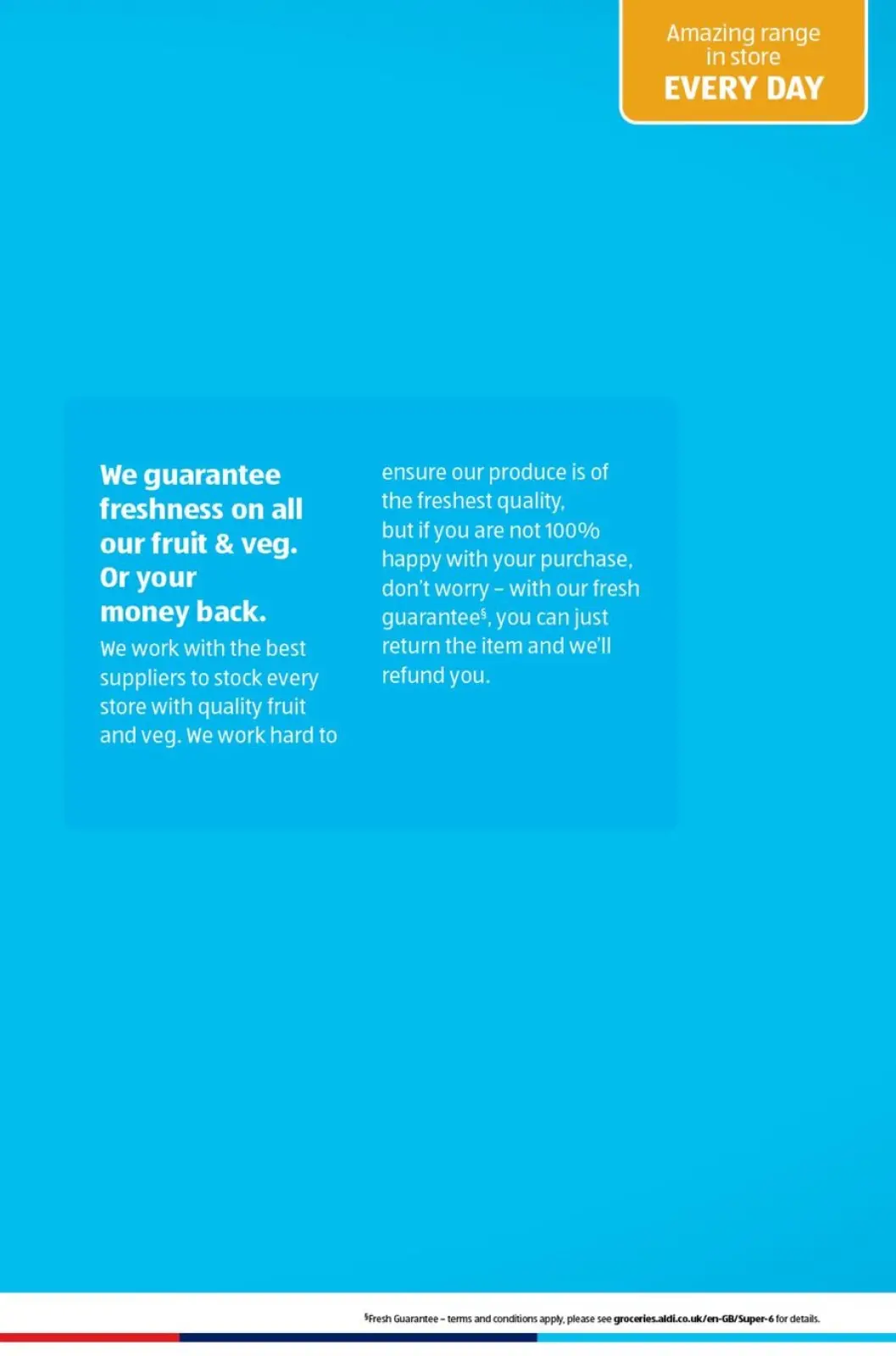 صفحة 29 ضمن العروض الأسبوعية في ألدي بريطانيا