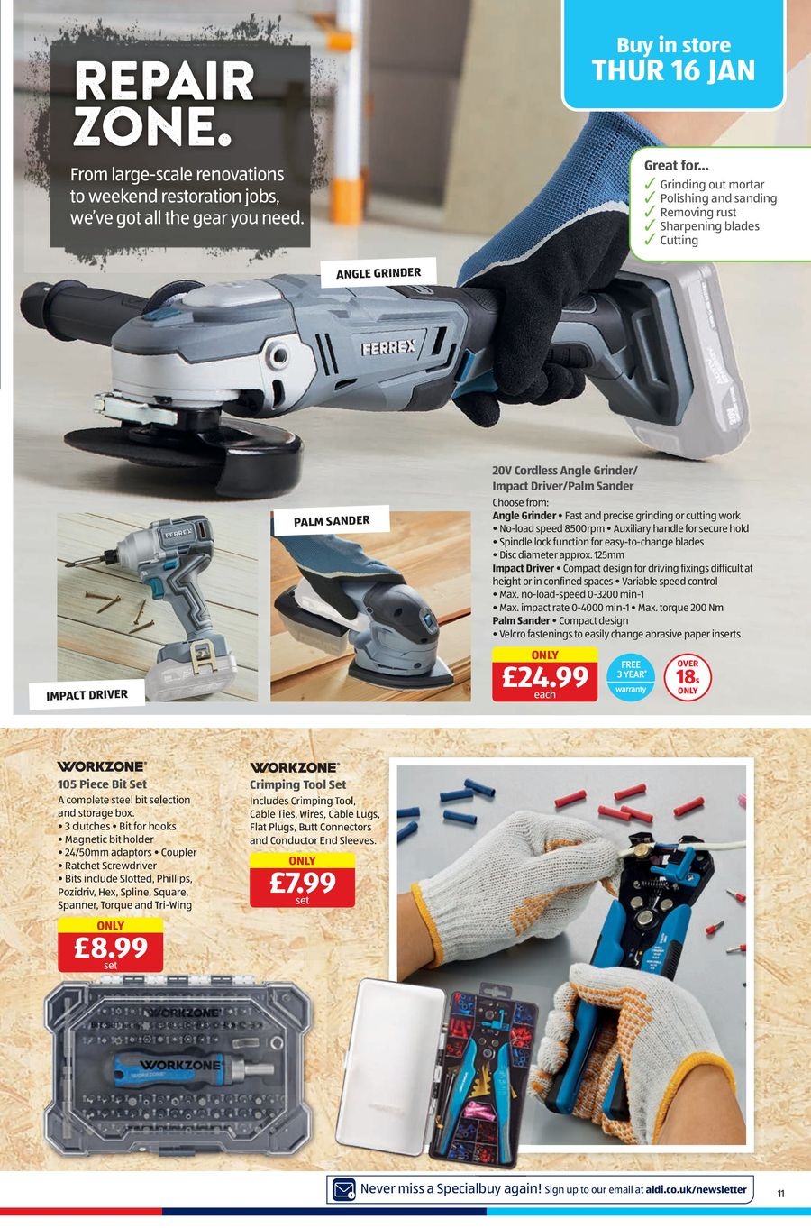 عروض ألدي بريطانيا من 10 حتى 17 يناير 2025 العروض الأسبوعية - ألدي - المملكة المتحدة - 10 يناير 2025 – 17 يناير 2025 - صفحة 11