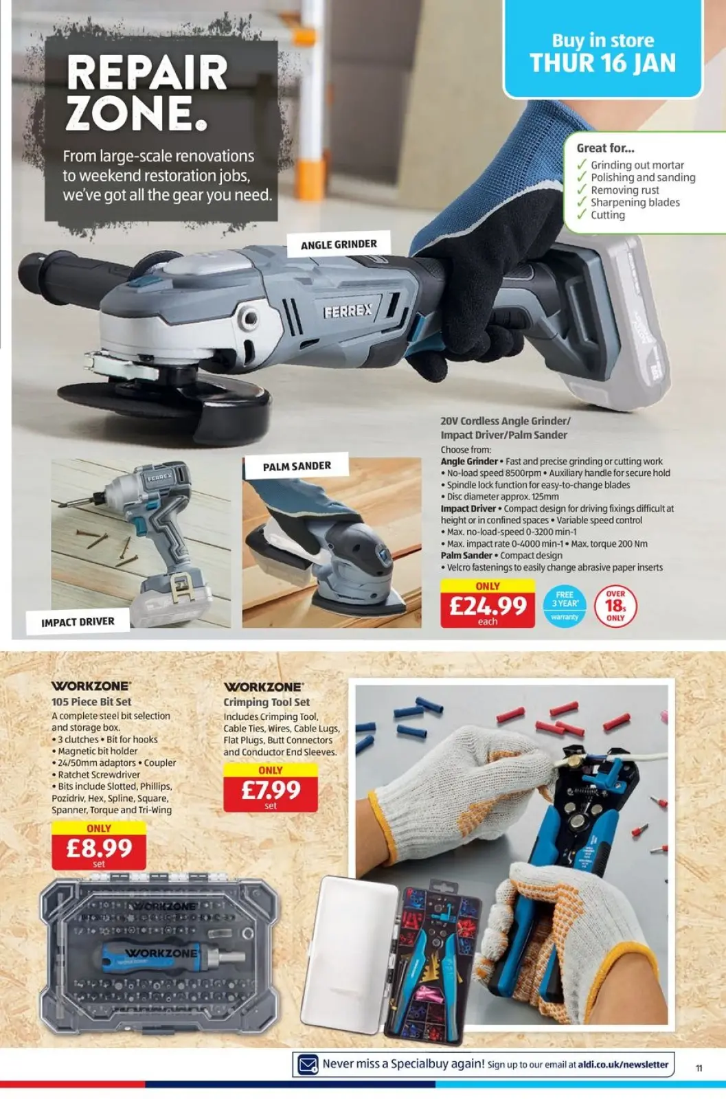 صفحة 11 ضمن العروض الأسبوعية في ألدي بريطانيا