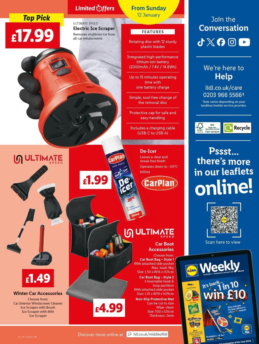 عروض ليدل بريطانيا من 9 حتى 15 يناير 2025 صفقات رائعة - ليدل - المملكة المتحدة - 9 يناير 2025 – 15 يناير 2025 - صفحة 23