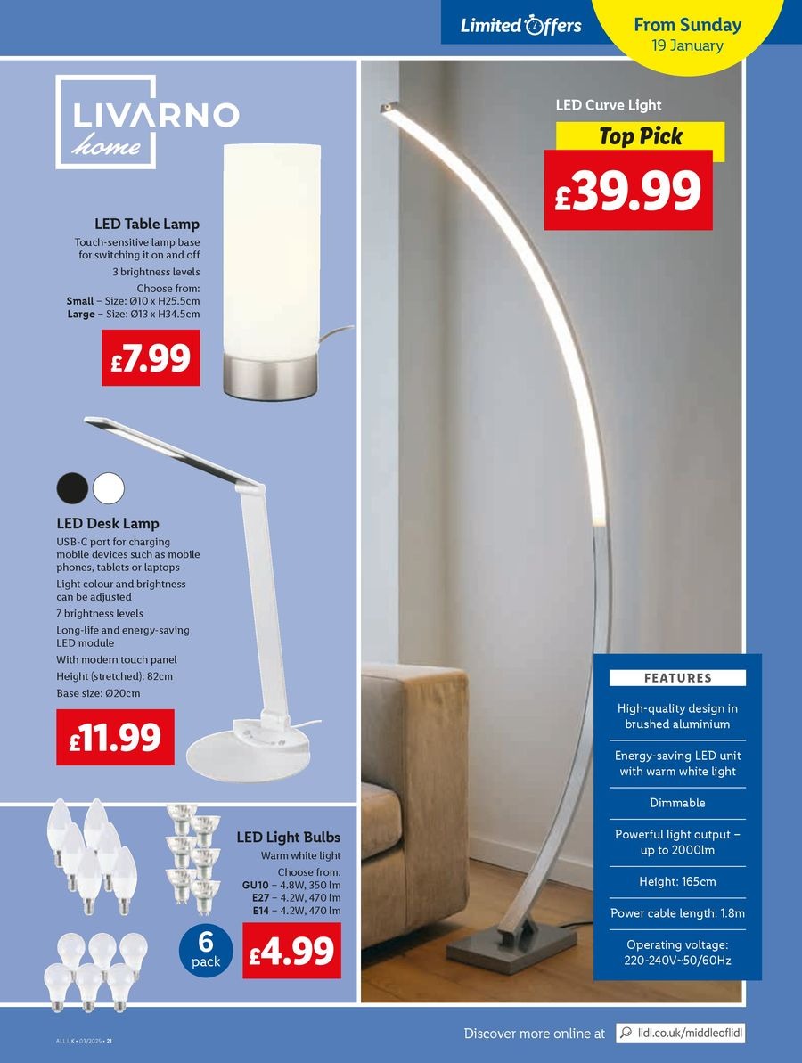 عروض ليدل بريطانيا من 16 حتى 22 يناير 2025 التوفير - ليدل - المملكة المتحدة - 16 يناير 2025 – 22 يناير 2025 - صفحة 23