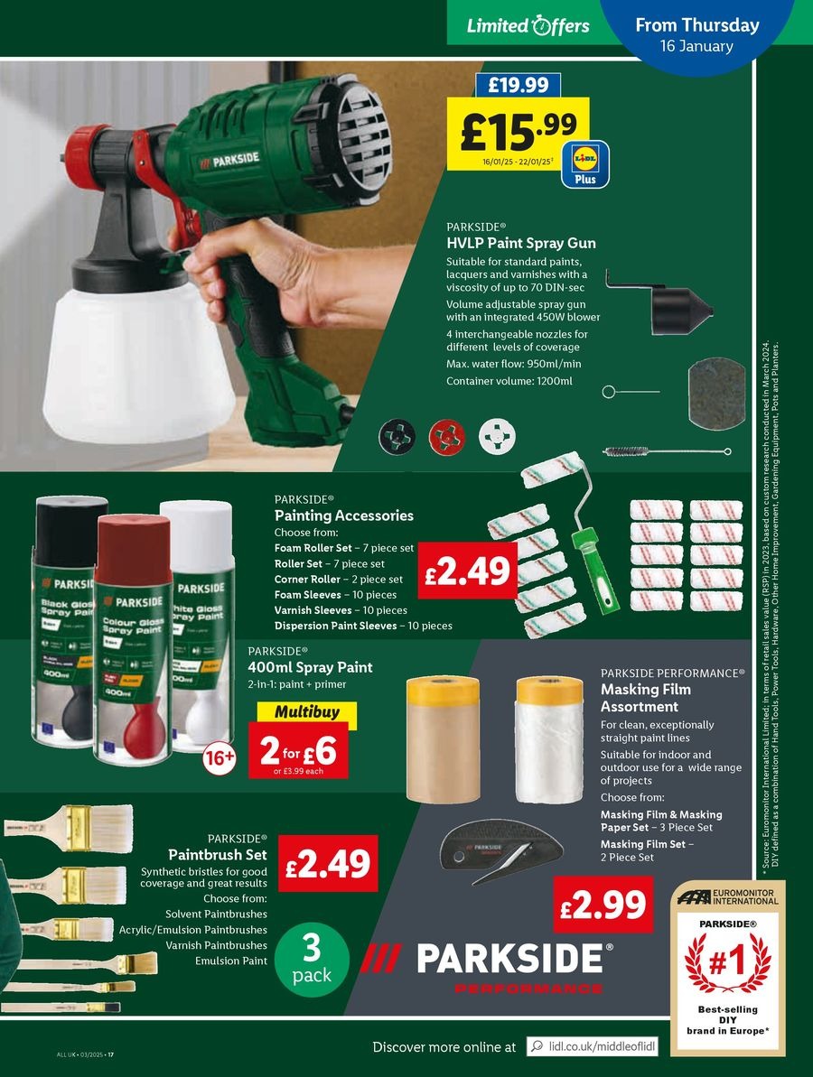 عروض ليدل بريطانيا من 16 حتى 22 يناير 2025 التوفير - ليدل - المملكة المتحدة - 16 يناير 2025 – 22 يناير 2025 - صفحة 19