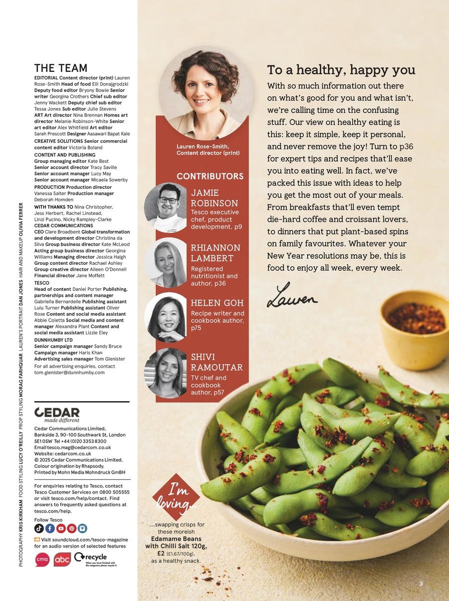 عروض تيسكو بريطانيا من 8 حتى 31 يناير 2025 المجلة الشهرية للعروض - تيسكو - المملكة المتحدة - 8 يناير 2025 – 31 يناير 2025 - صفحة 3