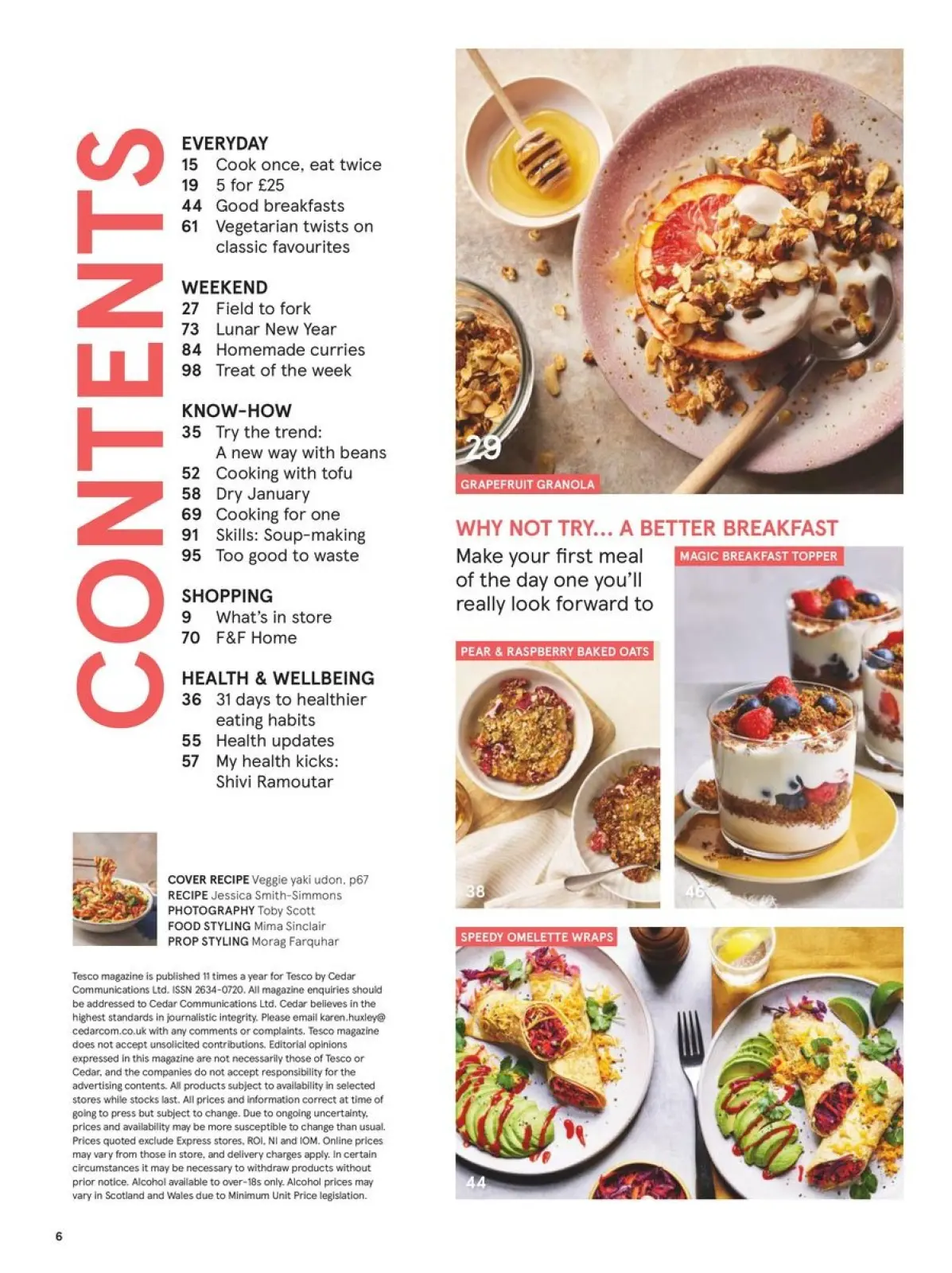 Página 6 en Revista mensual de ofertas en Tesco Reino Unido