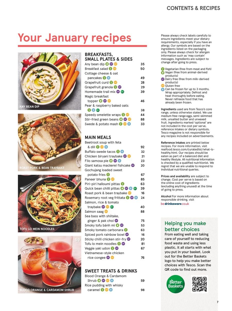 عروض تيسكو بريطانيا من 8 حتى 31 يناير 2025 المجلة الشهرية للعروض - تيسكو - المملكة المتحدة - 8 يناير 2025 – 31 يناير 2025 - صفحة 7
