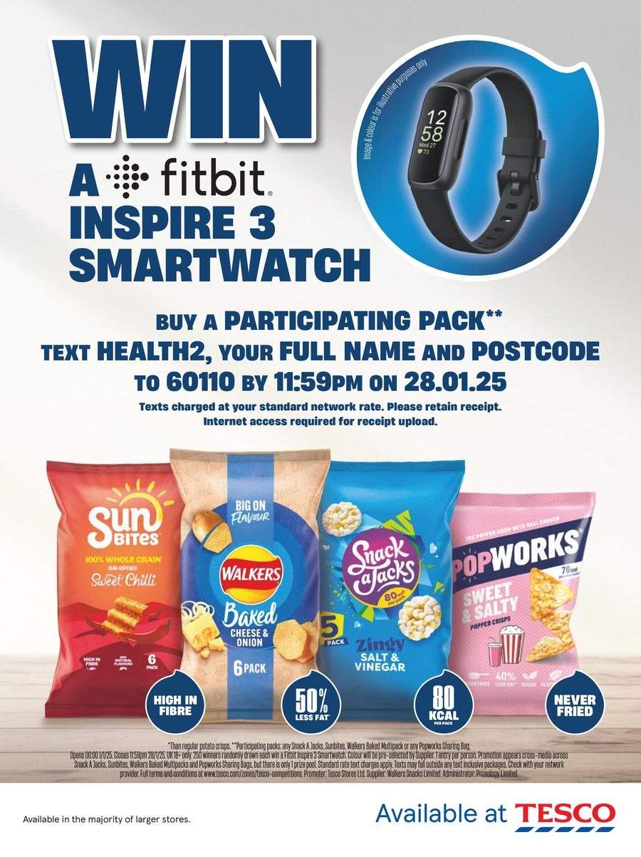 عروض تيسكو بريطانيا من 8 حتى 31 يناير 2025 المجلة الشهرية للعروض - تيسكو - المملكة المتحدة - 8 يناير 2025 – 31 يناير 2025 - صفحة 43