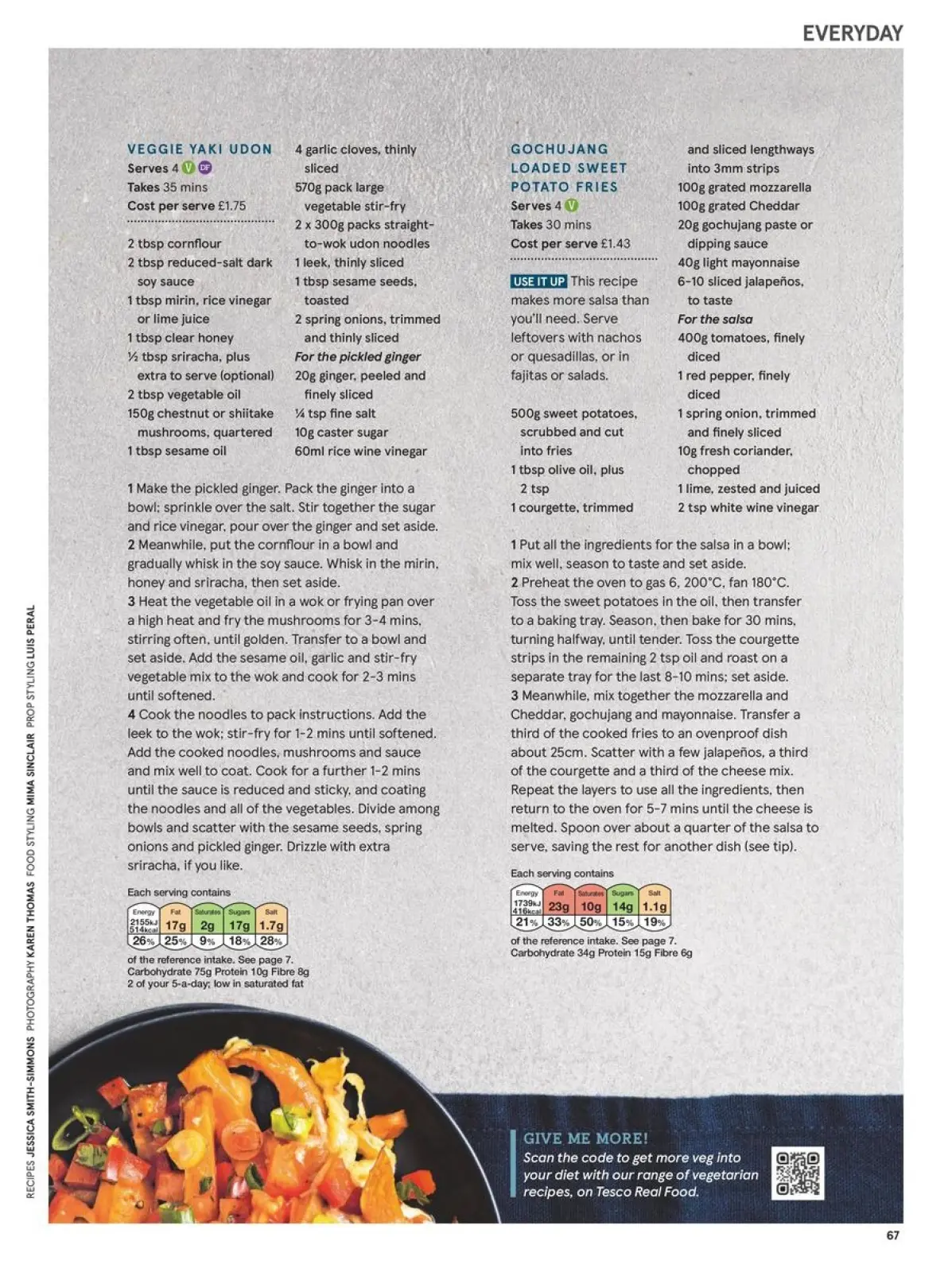 Página 67 en Revista mensual de ofertas en Tesco Reino Unido