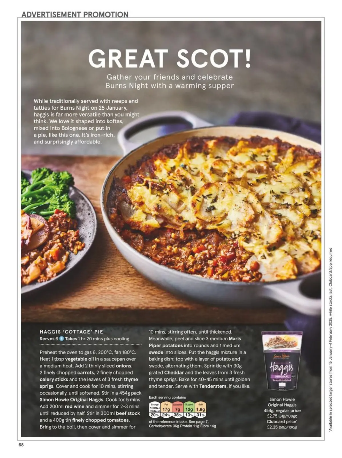 Página 68 en Revista mensual de ofertas en Tesco Reino Unido