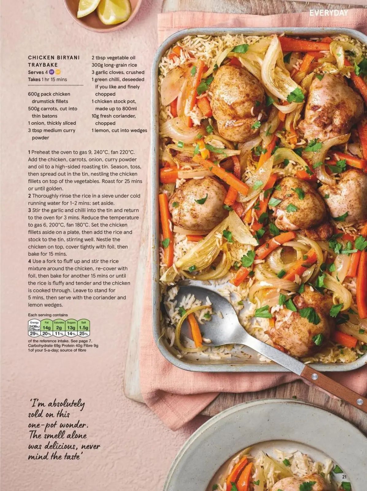 Página 21 en Revista mensual de ofertas en Tesco Reino Unido