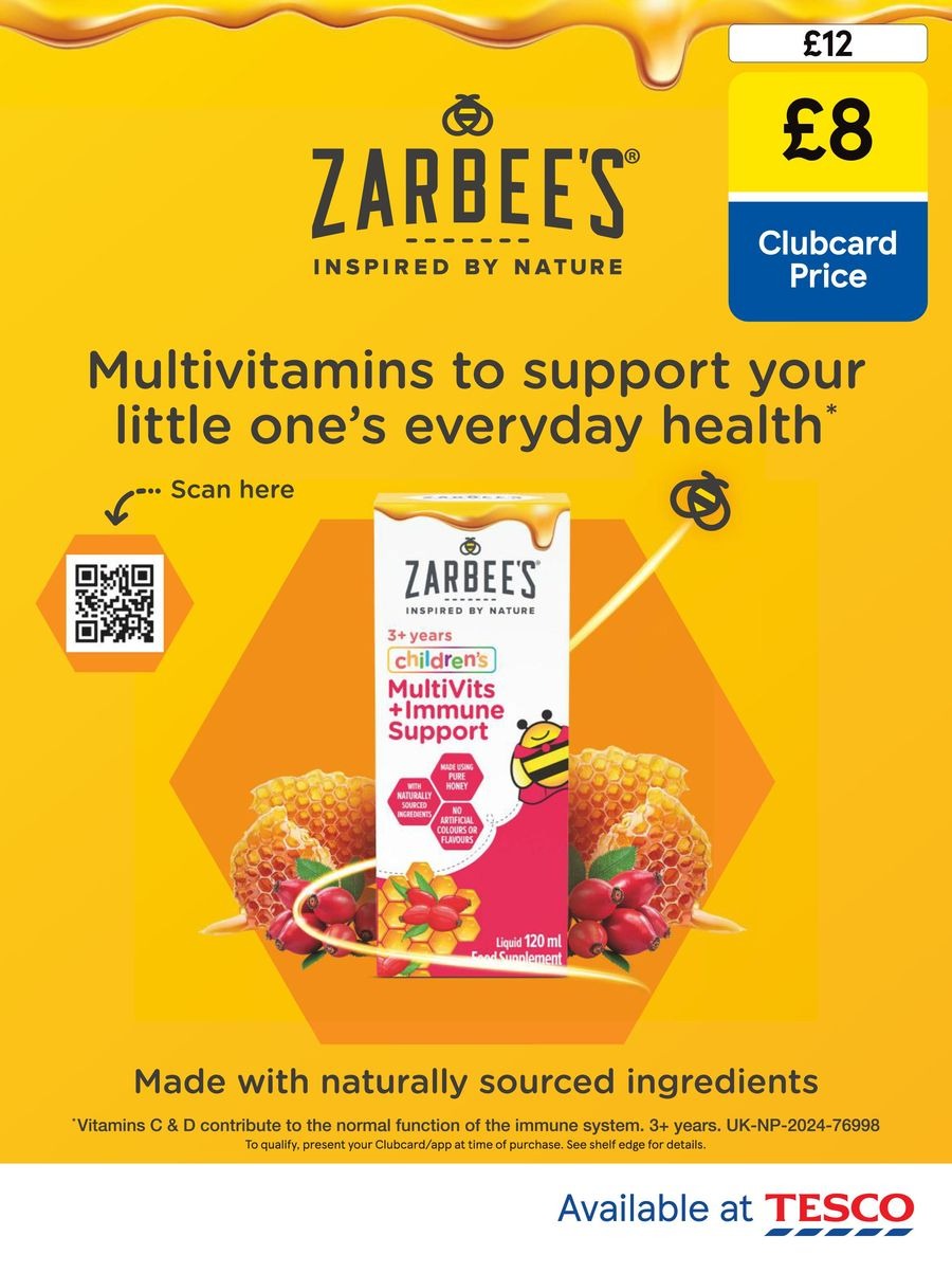 عروض تيسكو بريطانيا من 8 حتى 31 يناير 2025 المجلة الشهرية للعروض - تيسكو - المملكة المتحدة - 8 يناير 2025 – 31 يناير 2025 - صفحة 8