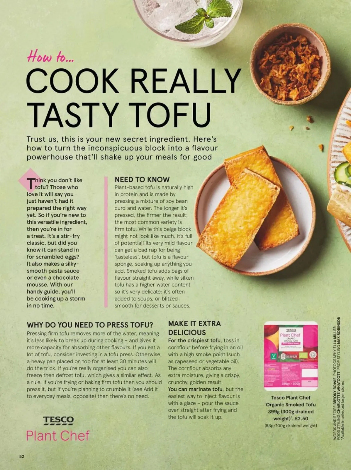 Página 52 en Revista mensual de ofertas en Tesco Reino Unido