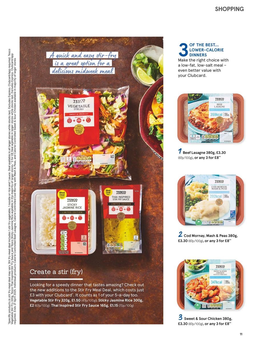 عروض تيسكو بريطانيا من 8 حتى 31 يناير 2025 المجلة الشهرية للعروض - تيسكو - المملكة المتحدة - 8 يناير 2025 – 31 يناير 2025 - صفحة 11