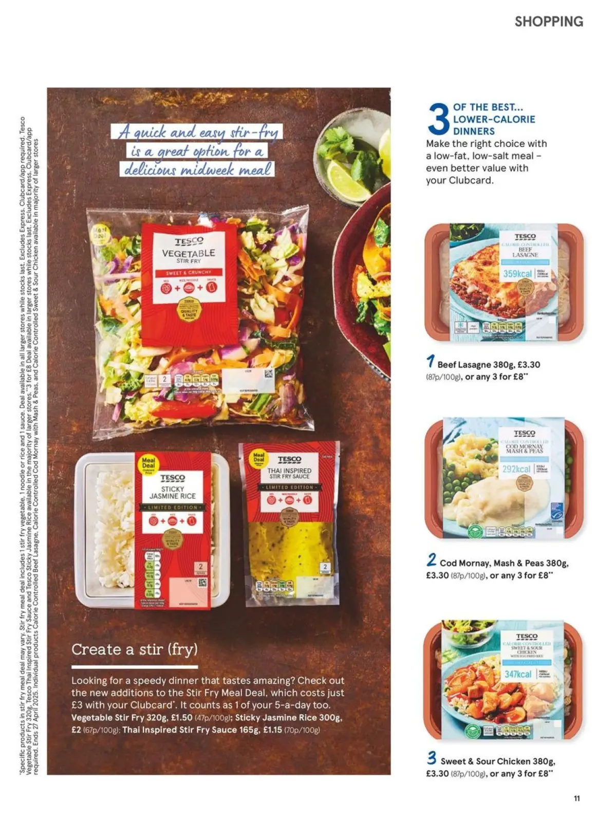 Página 11 en Revista mensual de ofertas en Tesco Reino Unido