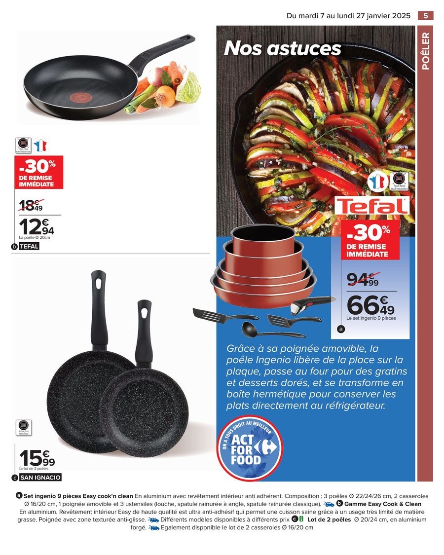Offres Carrefour France de 7 à 27 janvier 2025 GOÛTONS AU MEILLEUR DE LA CUISINE