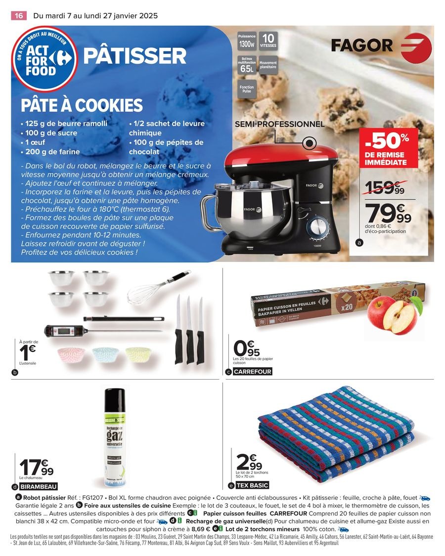 Offres Carrefour France de 7 à 27 janvier 2025 GOÛTONS AU MEILLEUR DE LA CUISINE