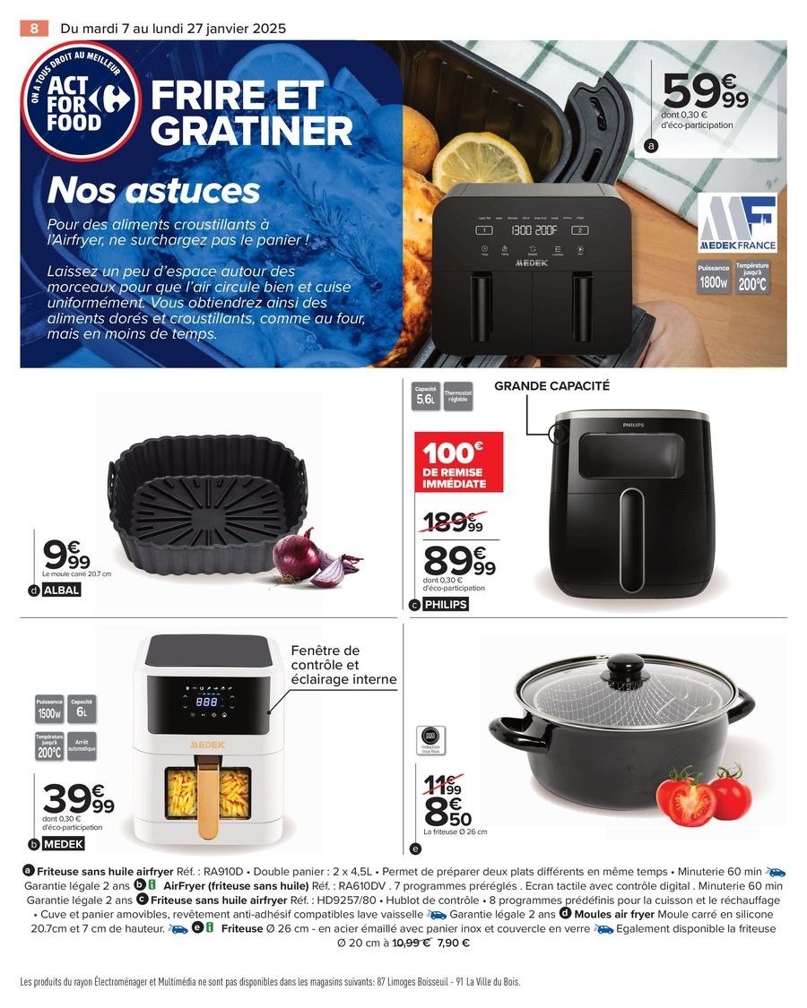 Offres Carrefour France de 7 à 27 janvier 2025 GOÛTONS AU MEILLEUR DE LA CUISINE