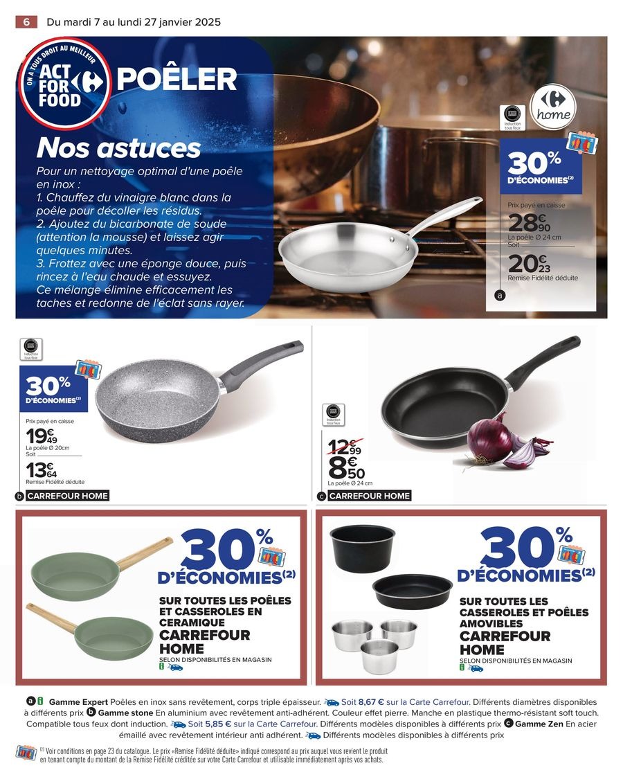 Offres Carrefour France de 7 à 27 janvier 2025 GOÛTONS AU MEILLEUR DE LA CUISINE