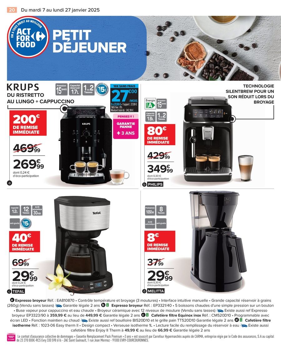 Offres Carrefour France de 7 à 27 janvier 2025 GOÛTONS AU MEILLEUR DE LA CUISINE