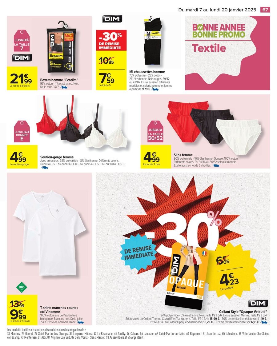 عروض كارفور فرنسا من 7 حتى 20 يناير 2025 توفير 34% - كارفور - فرنسا - 7 يناير 2025 – 20 يناير 2025 - صفحة 69