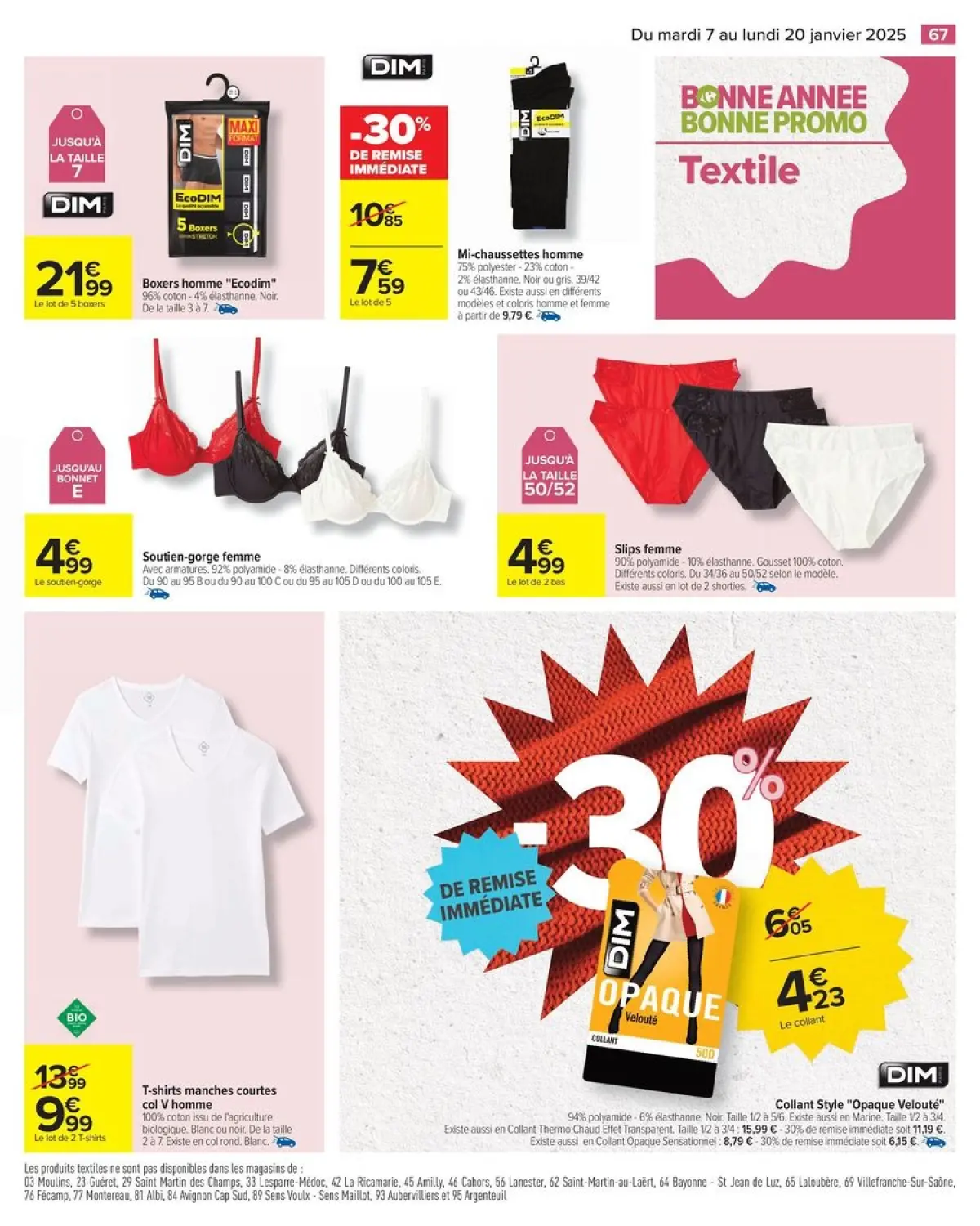 Offres Carrefour France de 7 à 20 janvier 2025 34% D'ÉCONOMIES - Page 69