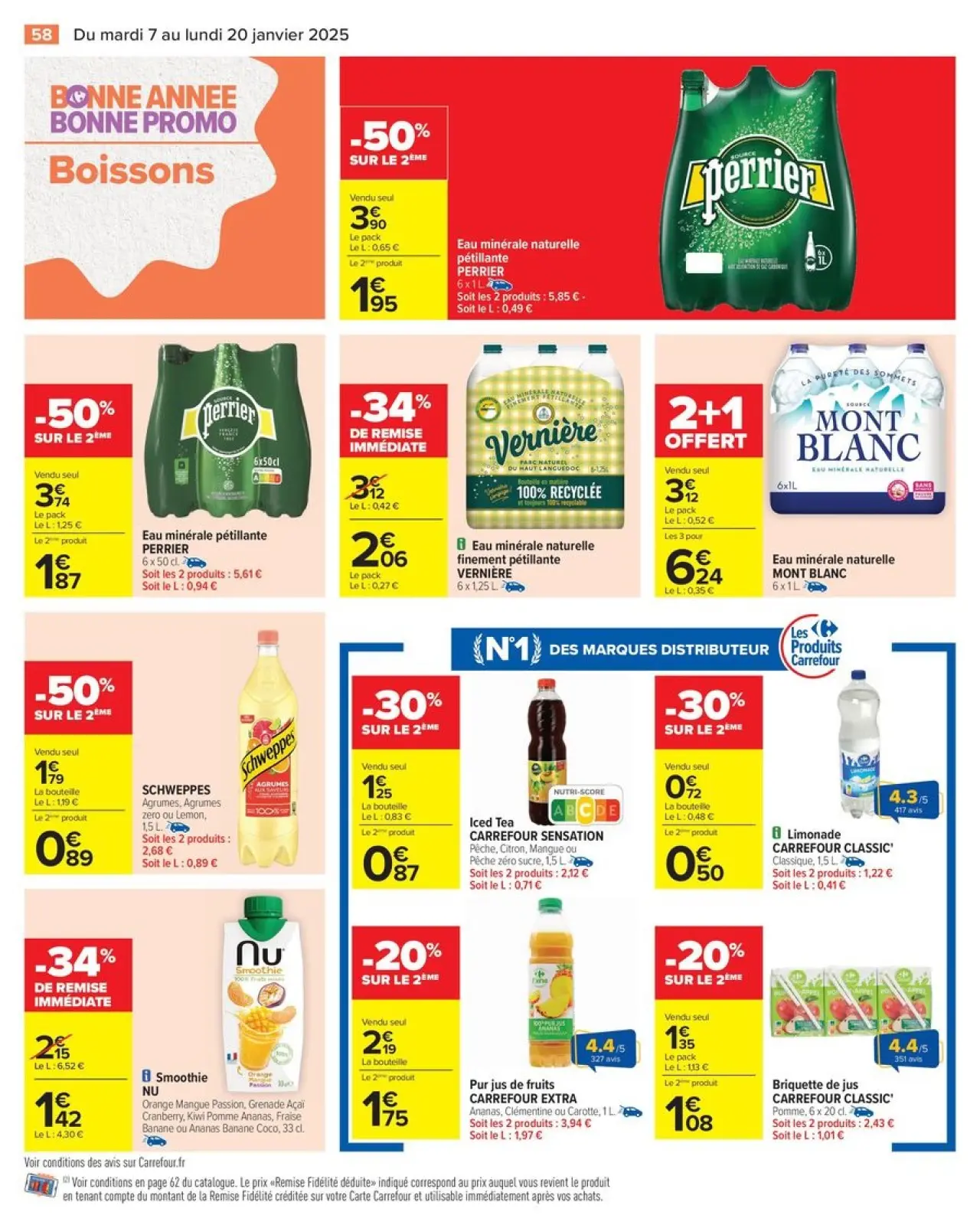 Página 60 en 34% AHORRO en Carrefour Francia