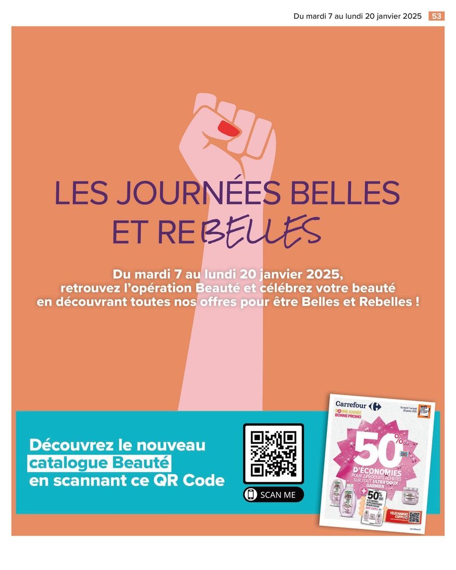عروض كارفور فرنسا من 7 حتى 20 يناير 2025 توفير 34% - كارفور - فرنسا - 7 يناير 2025 – 20 يناير 2025 - صفحة 55