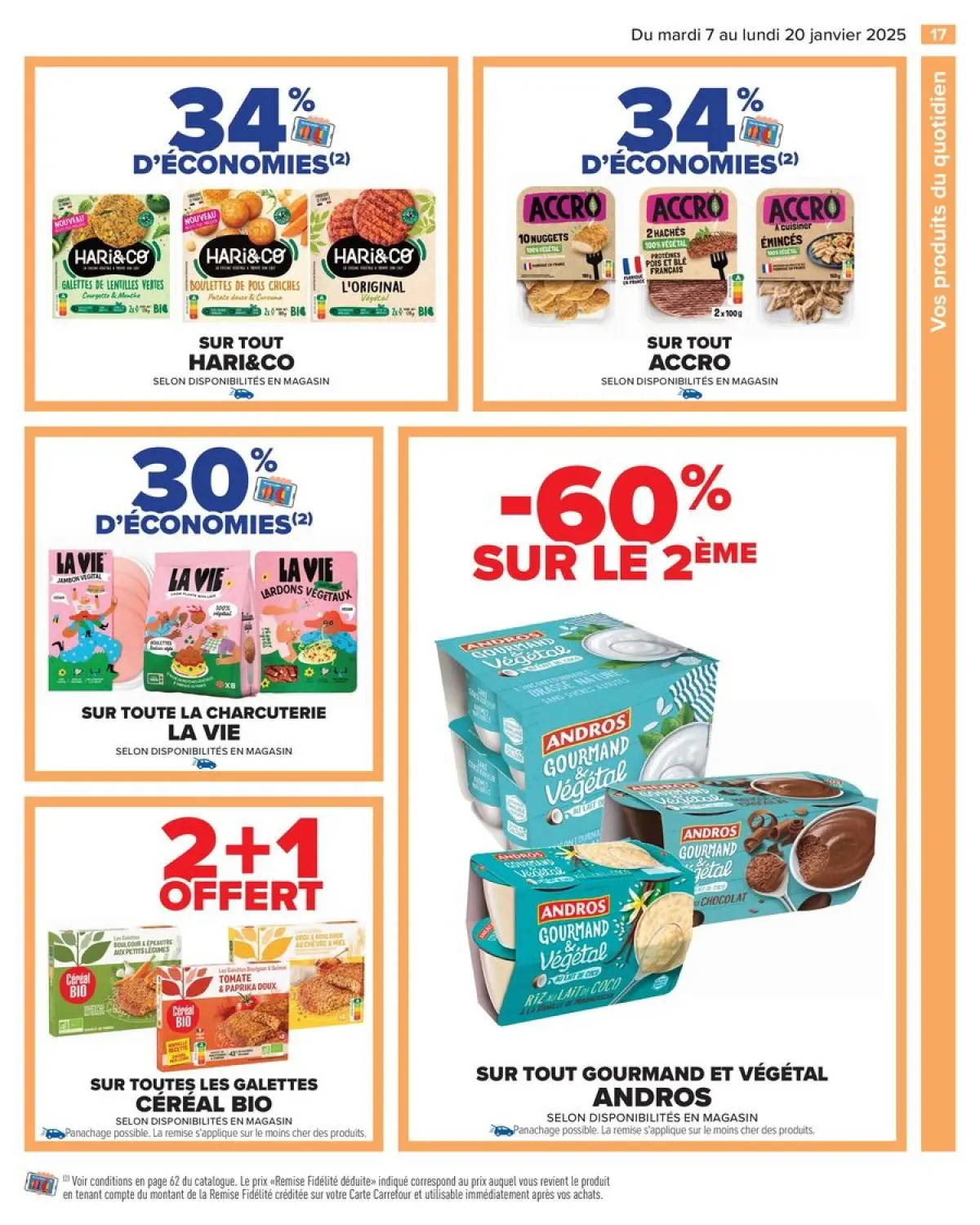 Offres Carrefour France de 7 à 20 janvier 2025 34% D'ÉCONOMIES - Page 19