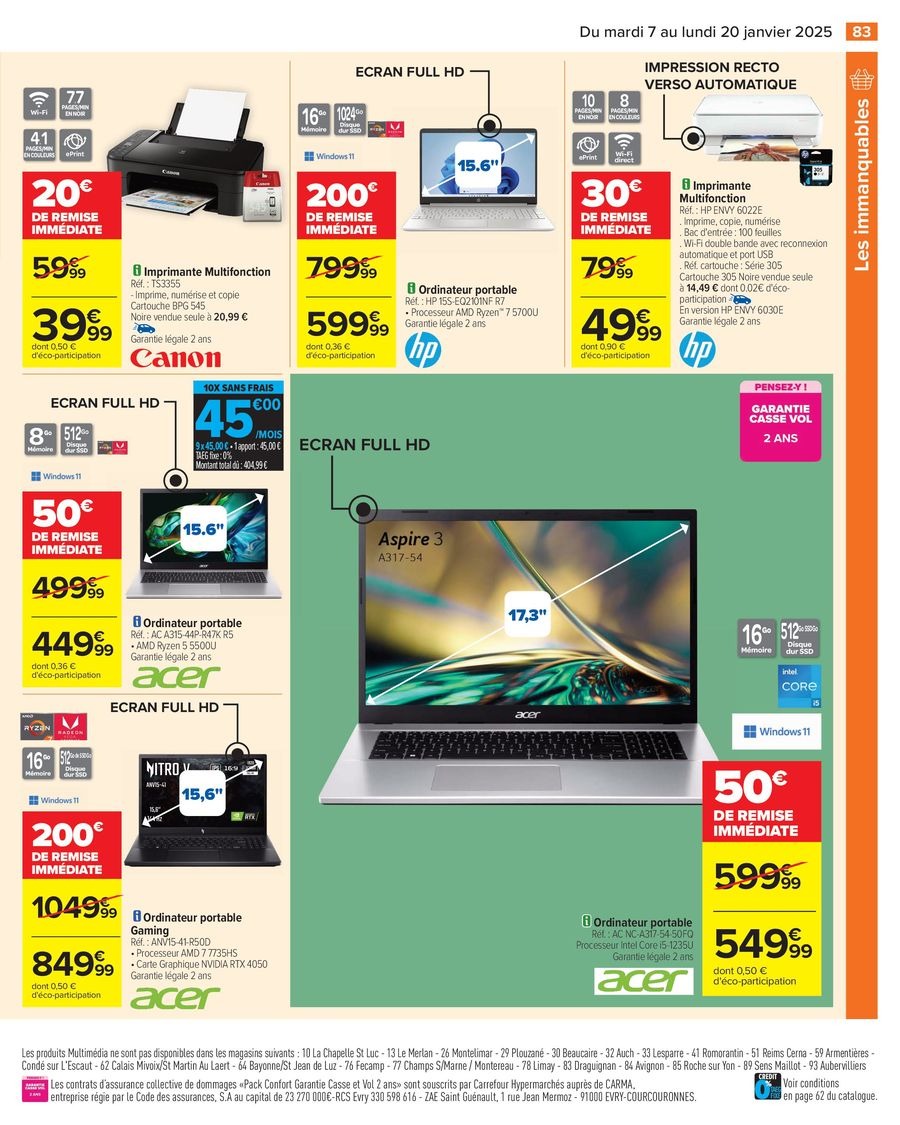 عروض كارفور فرنسا من 7 حتى 20 يناير 2025 توفير 34% - كارفور - فرنسا - 7 يناير 2025 – 20 يناير 2025 - صفحة 85