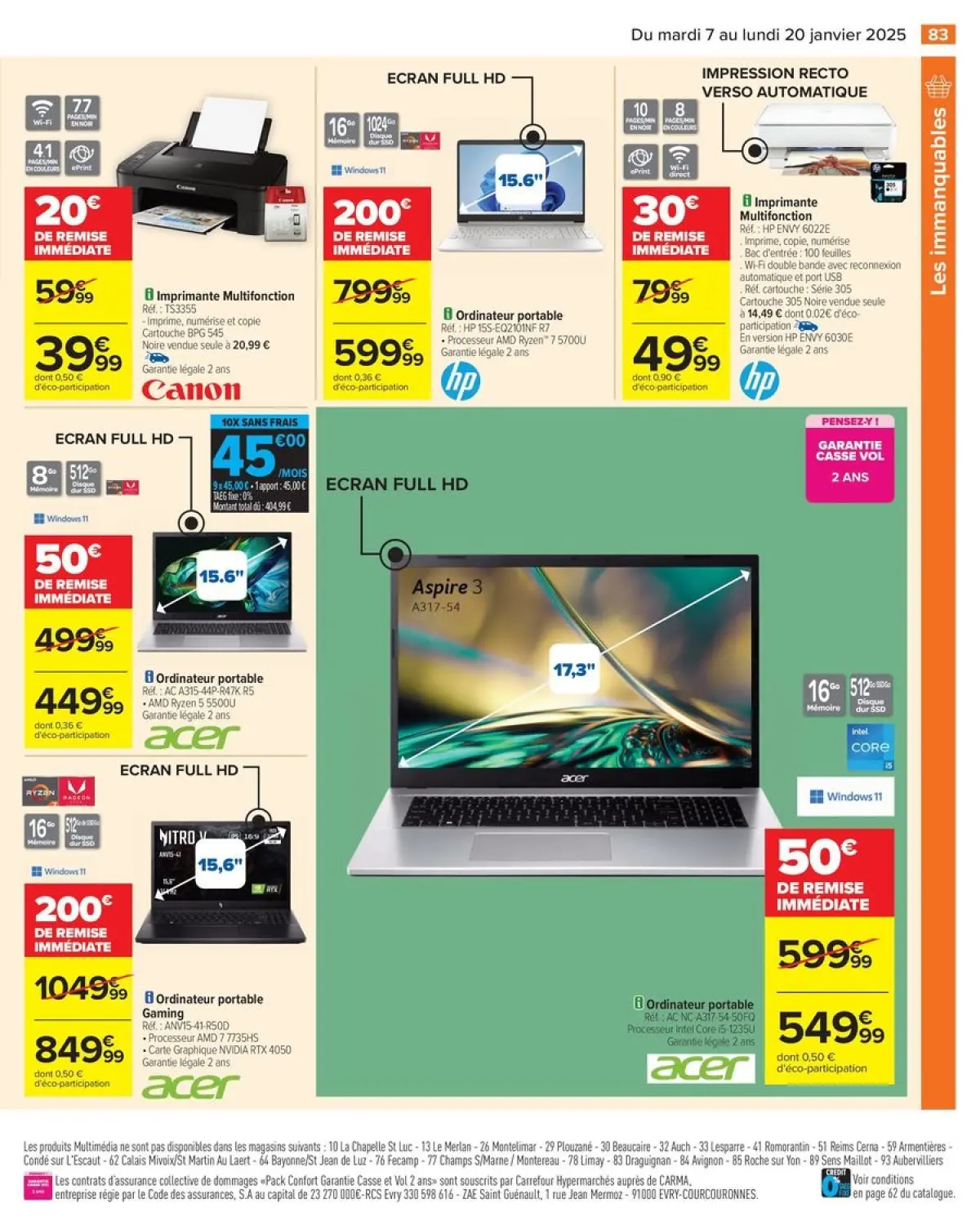 Offres Carrefour France de 7 à 20 janvier 2025 34% D'ÉCONOMIES - Page 85