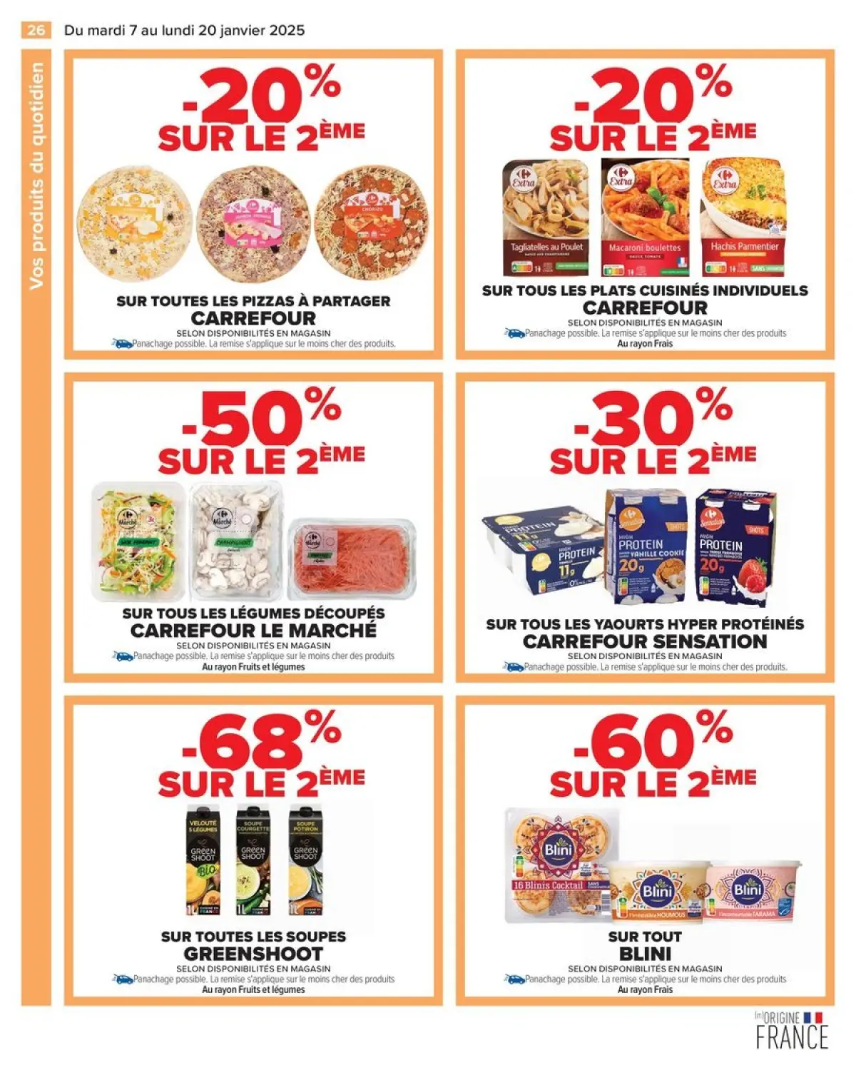 Offres Carrefour France de 7 à 20 janvier 2025 34% D'ÉCONOMIES - Page 28