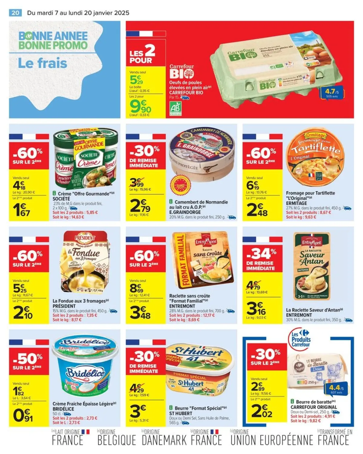 Offres Carrefour France de 7 à 20 janvier 2025 34% D'ÉCONOMIES - Page 22