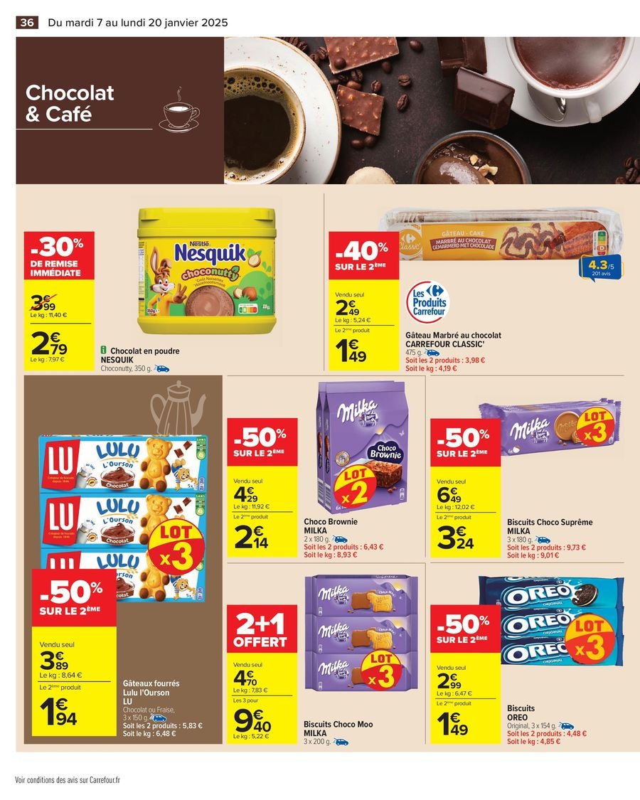 عروض كارفور فرنسا من 7 حتى 20 يناير 2025 توفير 34% - كارفور - فرنسا - 7 يناير 2025 – 20 يناير 2025 - صفحة 38