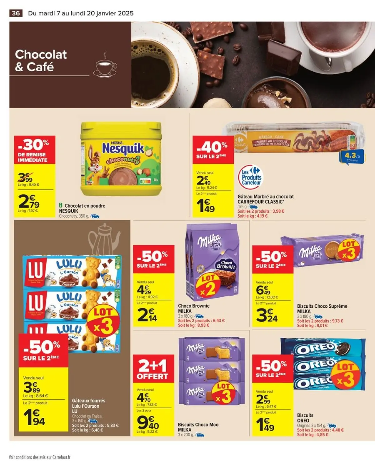 Offres Carrefour France de 7 à 20 janvier 2025 34% D'ÉCONOMIES - Page 38