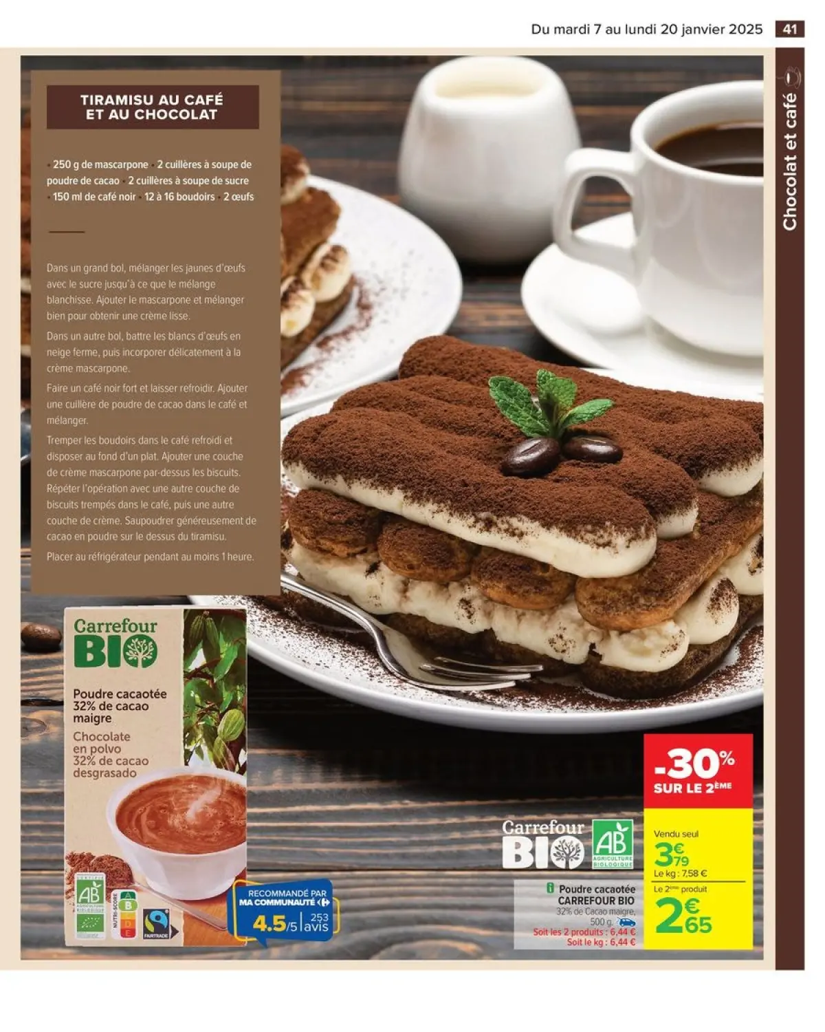 Offres Carrefour France de 7 à 20 janvier 2025 34% D'ÉCONOMIES - Page 43