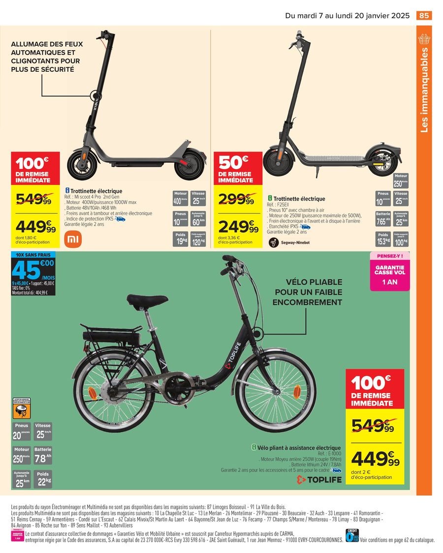 عروض كارفور فرنسا من 7 حتى 20 يناير 2025 توفير 34% - كارفور - فرنسا - 7 يناير 2025 – 20 يناير 2025 - صفحة 87