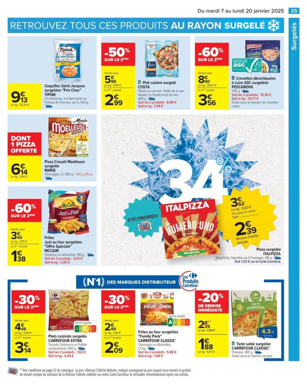 Offres Carrefour France de 7 à 20 janvier 2025 34% D'ÉCONOMIES - Page 27