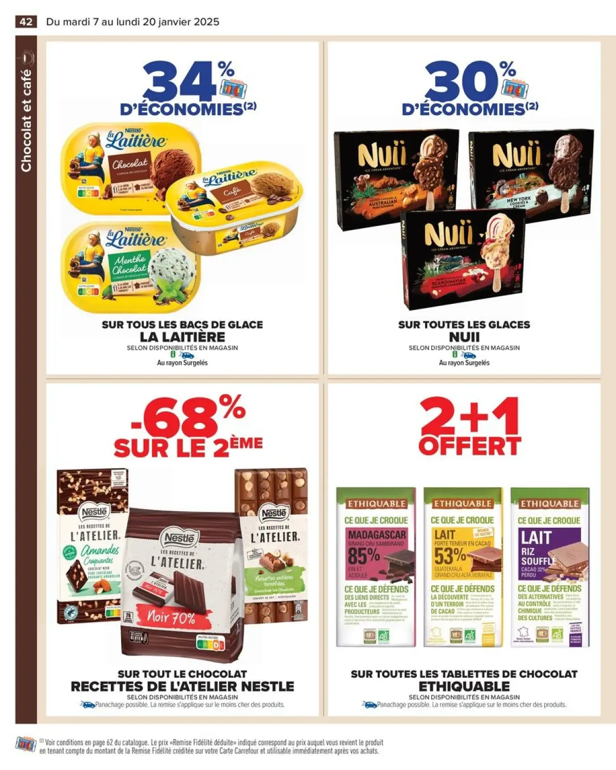 Offres Carrefour France de 7 à 20 janvier 2025 34% D'ÉCONOMIES - Page 44