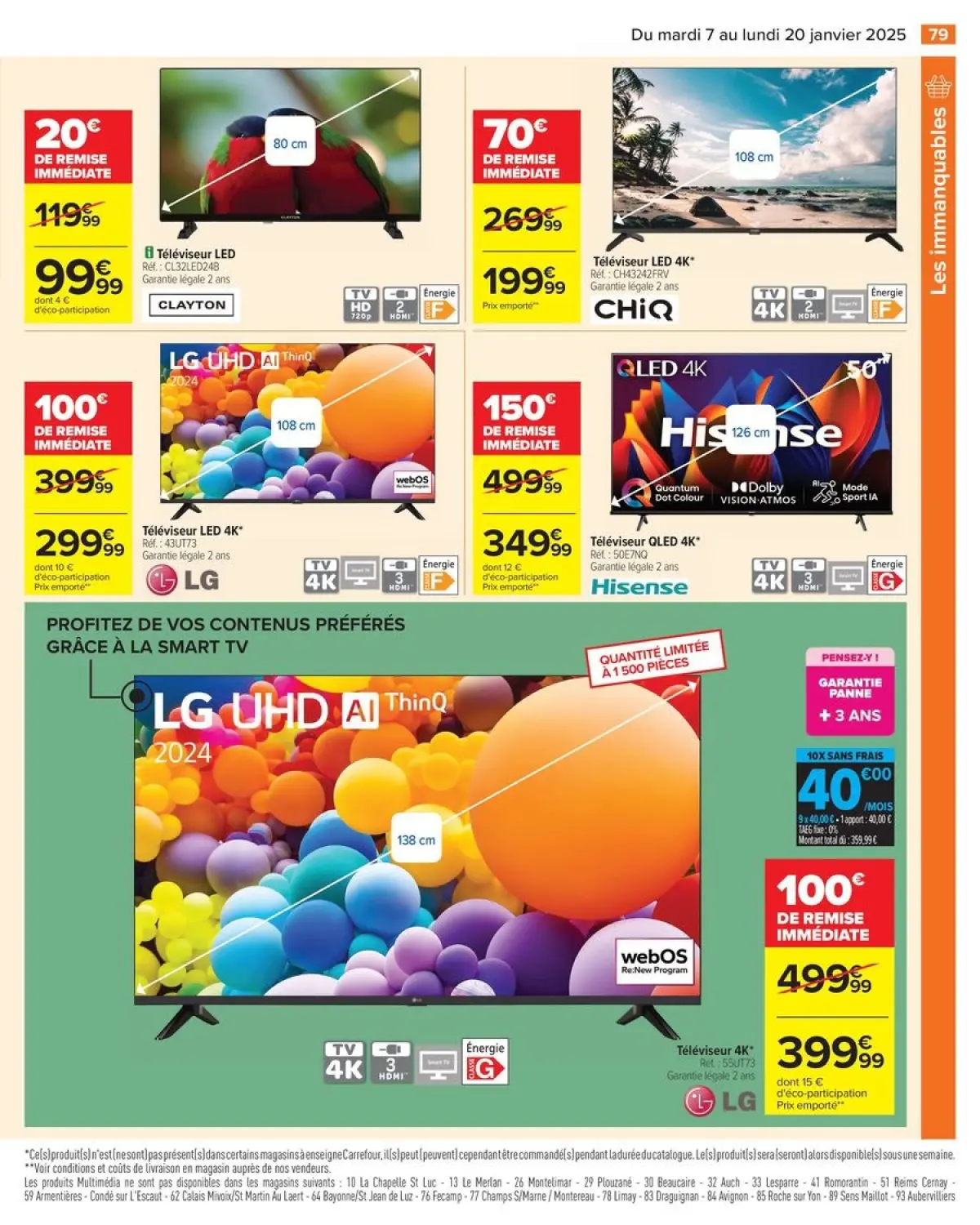 Offres Carrefour France de 7 à 20 janvier 2025 34% D'ÉCONOMIES - Page 81