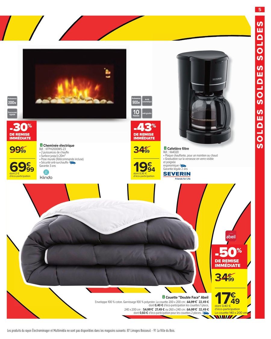 Offres Carrefour France de 8 à 29 janvier 2025 SOLDES