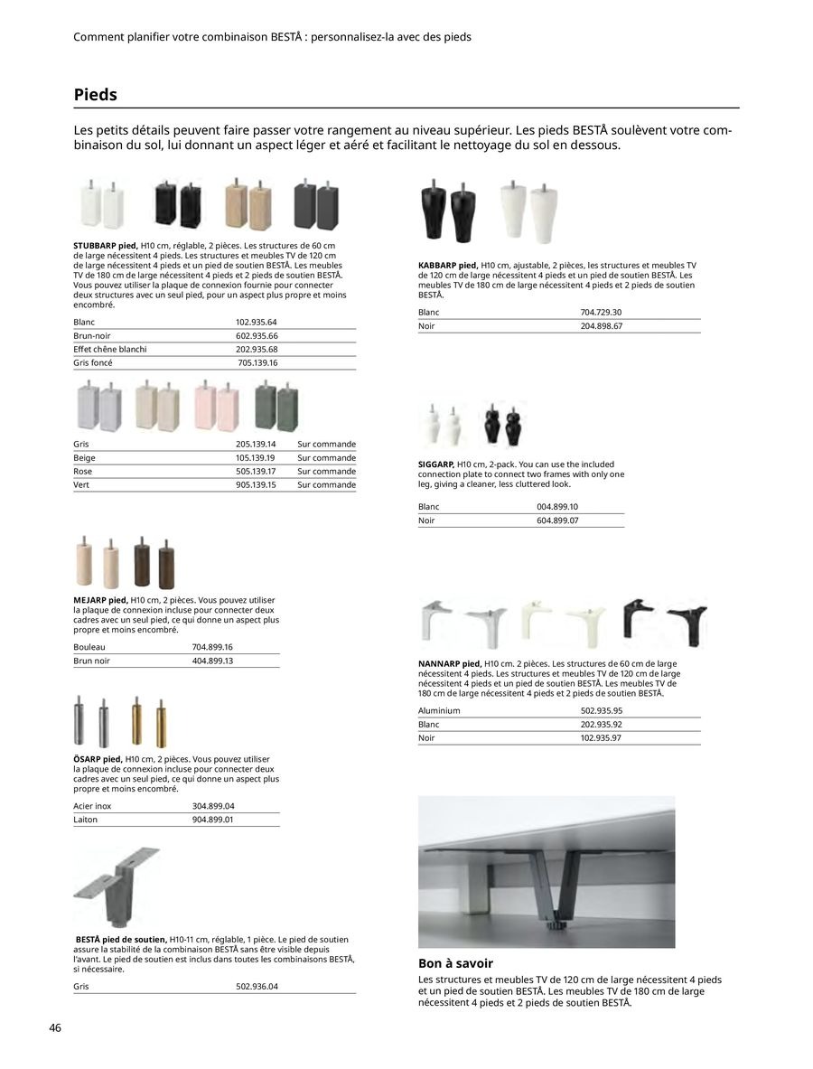 Offres IKEA France de 6 janvier à 31 décembre 2025 BESTÅ rangement