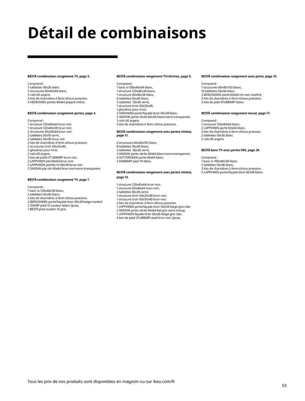 Página 53 en Almacenamiento BESTÅ en IKEA Francia